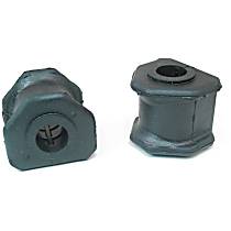 Front, To Frame Sway Bar Bushing, With 20-21 mm. (25/32 in. - 13/16 in.) Bar, Set of 2, Supreme Series