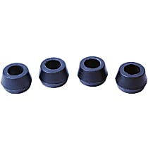MK90027 Supreme Series Sway Bar Link Bushing - Black, Rubber, Direct Fit, Set of 4