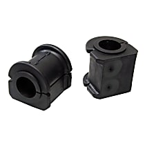 MS508143 Sway Bar Bushing - Black, Rubber, Non-Greasable, Direct Fit, Set of 2