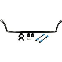 Front and Rear Sway Bar Kit, With Front Torsion Bar Spring - Front and Rear