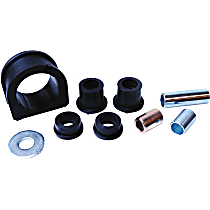 MS86303 Steering Rack Bushing - Black, Rubber, Direct Fit, Set of 3