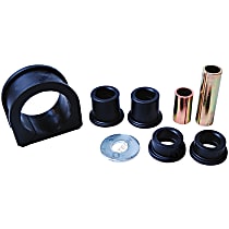 MS86304 Steering Rack Bushing - Black, Rubber, Direct Fit, Set of 3