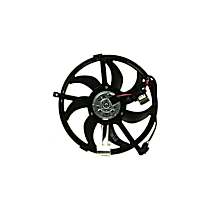 Radiator Fan 4 Cyl 1.6L, With Housing; Located between radiator and Engine., Single fan - 