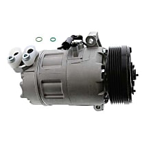 64-50-9-182-800 A/C Compressor, With Clutch, 6-Groove Pulley