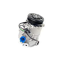 64-52-9-185-146 A/C Compressor, With Clutch, 4-Groove Pulley