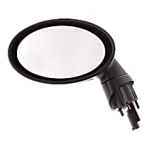 Driver Side Mirror, Power, Manual Folding, Heated, Paintable, Without Signal Light, Without memory, Without Puddle Light, Without Auto-Dimming, Without Blind Spot Feature