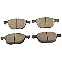 BR1044C Front Organic Brake Pad Set