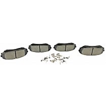 BR-1258-C Front 2-Wheel Set OE comparable Brake Pads
