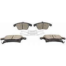 BR-1653-A Front 2-Wheel Set OE comparable Brake Pads