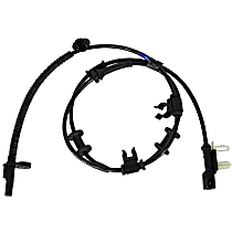 Rear, Driver Side ABS Speed Sensor - Sold individually