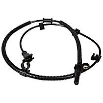Rear, Passenger Side ABS Speed Sensor, With Roll Stability Control, Motorcraft OE Replacement