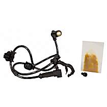 Rear, Driver or Passenger Side ABS Speed Sensor, OE Design, ABS Tone Ring Part Of Hub Bearing