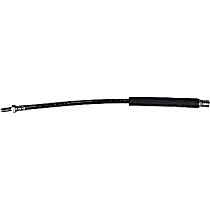 Rear Brake Line, With Heavy Duty Calipers and Pads, With Standard Duty Calipers and Pads, Metal and Rubber, Motorcraft OE Replacement