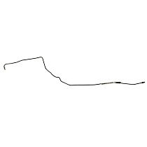 BRTAR58 Rear, Passenger Side at ABS Modulator Brake Line