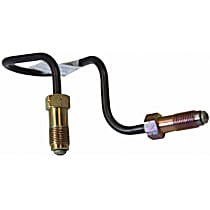 Rear, Passenger Side Brake Line, With Front Disc, With Rear Drum