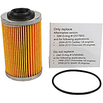 Oil Filter, Cartridge, 6 Cyl 3.6L - 