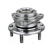 HUB-142 Rear, Driver or Passenger Side Wheel Hub, Without Bearing,, Motorcraft OE Replacement