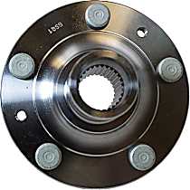 Front, Driver or Passenger Side Wheel Hub,  OE Design, without Bearings and Races, AWD - Front, Driver or Passenger Side