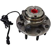 HUB-4 Front, Driver or Passenger Side Wheel Hub Bearing included - Sold individually