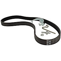 JK6412A Motorcraft OE Replacement Serpentine Belt - Direct Fit, Sold individually