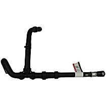 KH-557 Heater Hose - Black, EPDM rubber, Direct Fit, Sold individually