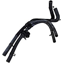 KH621 Motorcraft OE Replacement Heater Hose - Black, EPDM Rubber, Direct Fit, Sold individually