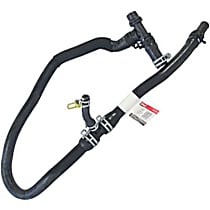 KH623 Motorcraft OE Replacement Heater Hose - Black, EPDM Rubber, Direct Fit, Sold individually