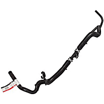 KH745 Motorcraft OE Replacement Heater Hose - Black, EPDM Rubber, Direct Fit, Sold individually