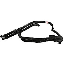 KH-874 Heater Hose - Black, EPDM rubber, Direct Fit, Sold individually