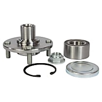 Front, Driver or Passenger Side Wheel Hub, High Level Service Design, 4 Lugs