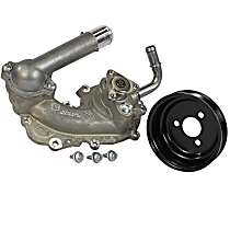 Water Pump, For 4 Bolt Pulley Flange, New, 6 Cyl 2.7L, Motorcraft Water Pump - 