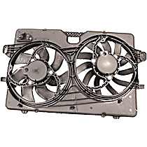 Motorcraft OE Replacement Fan Motor - Direct Fit, Assembly