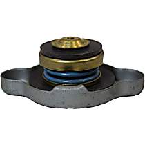 RS524 Motorcraft OE Replacement Radiator Cap - Silver, Steel, Sold individually