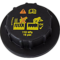 RS527 Motorcraft OE Replacement Radiator Cap - Black, Steel, Sold individually