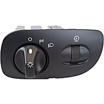 Headlight Switch, Under 8500 GVW: Without Fog Lamps, With Conventional Head Lights, Motorcraft OE Replacement - 