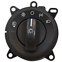 Headlight Switch, With Fog Lamps, Automatic Headlamp - 