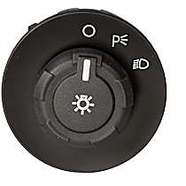 Headlight Switch, With Conventional Headlamp, Without Fog Lamps, Motorcraft OE Replacement - 