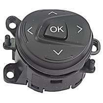 Cruise Control Switch, Without Navigation - Passenger Side, Upper