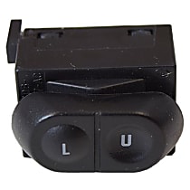 SW7060 Front, Passenger Side Door Lock Switch Black