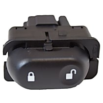 SW7140 Door Lock Switch Black