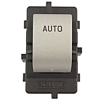 Front, Passenger Side Window Switch, Chrome, Motorcraft OE Replacement