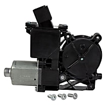WLM328 Front, Driver Side Window Motor, New, OE Replacement Series