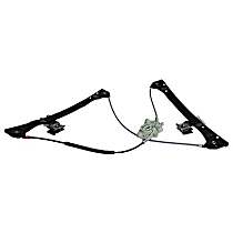 WLR103 Front, Passenger Side Power Window Regulator, Without Motor