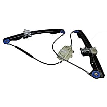 WLR104 Front, Driver Side Power Window Regulator, Without Motor