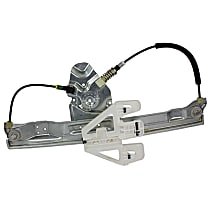 WLR176 Rear, Driver Side Power Window Regulator, Without Motor