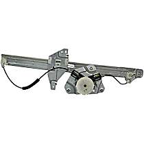 Front, Passenger Side Manual Window Regulator, Hand-Crank Type, With  Window, Motorcraft OE Replacement