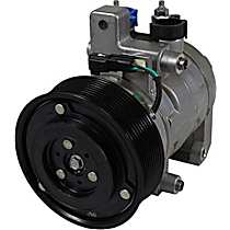 A/C Compressor, Without clutch, With Clutch, 8 Cyl 5.4L, Motorcraft OE Replacement - 