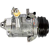 A/C Compressor, Without Ambient Temp & Speed Package, With Clutch, 6 Cyl 3.5L, Motorcraft OE Replacement - 