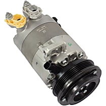 A/C Compressor, With Clutch - 
