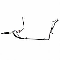 A/C Refrigerant Suction Hose, Dual Tube Asy, Attaches To Condenser, Accumulator, Evaporator And Underbody Tubes; Under Hood, Sold Individually - 